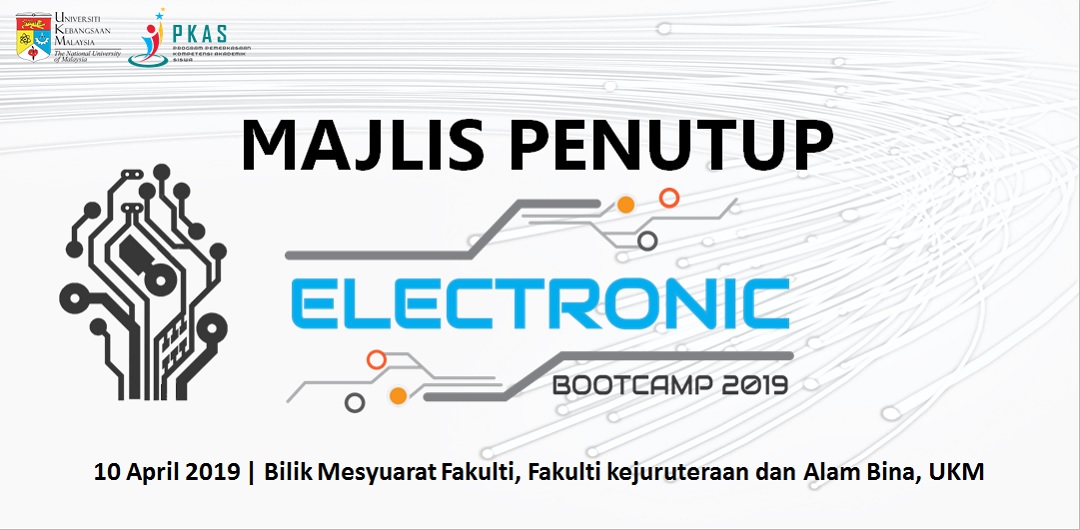 Majlis Penutup Electronic Bootcamp 2019