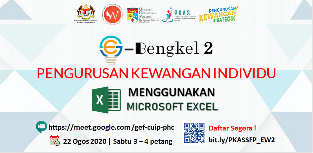 e-Bengkel 2 PKS: Pengurusan Kewangan Individu Menggunakan Microsoft Excel