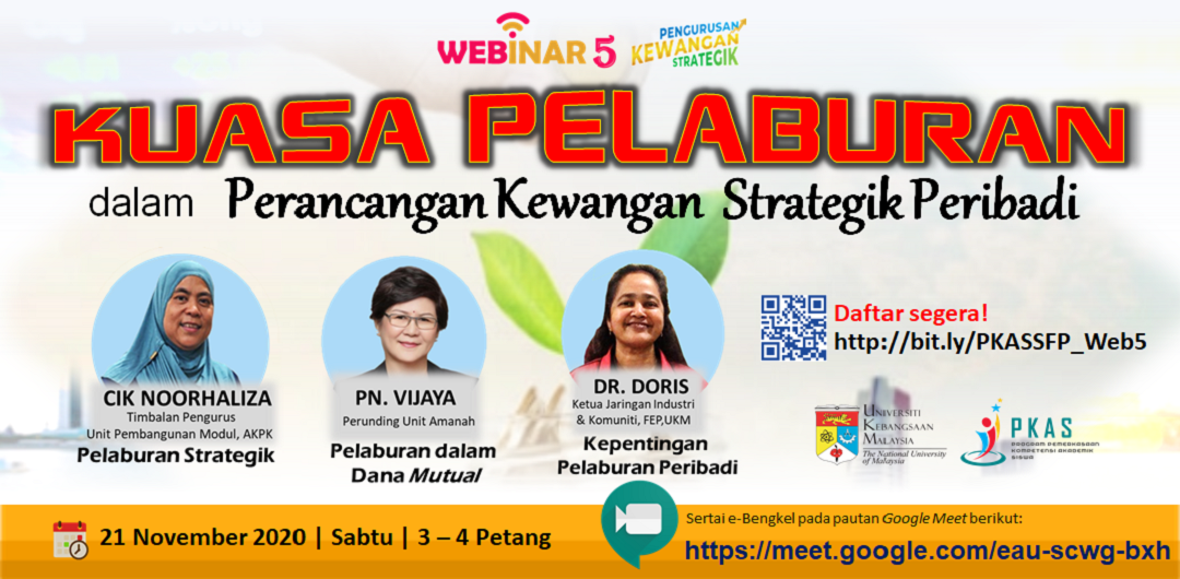 Webinar 5: Kuasa Pelaburan dalam Pengurusan Kewangan Strategik Peribadi